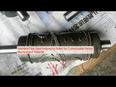 Бесшовный трубный стальной резной ролик для настраиваемой упаковочной машины и материала