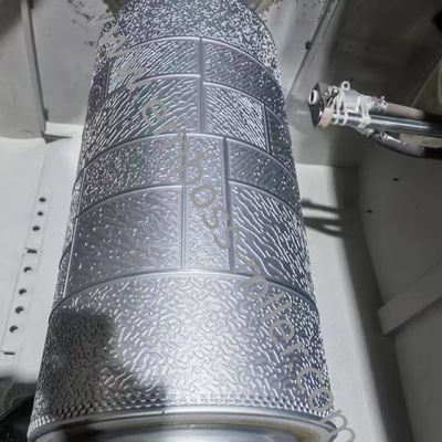 Твердость поверхности HV1100/HRC62 Рельефная стальная ролка Прочная и долговечная для транспортировки методом воздушного транспорта